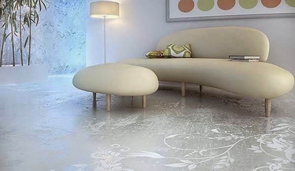 سرامیک کف پذیرایی سه بعدی