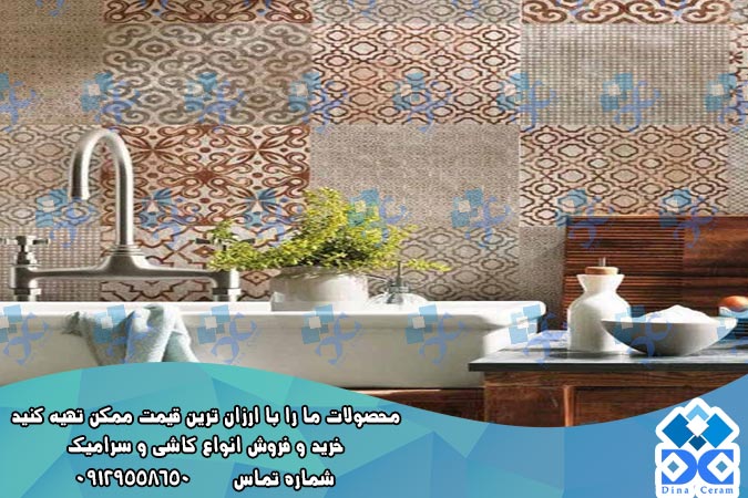 سرامیک طرح کاغذ دیواری