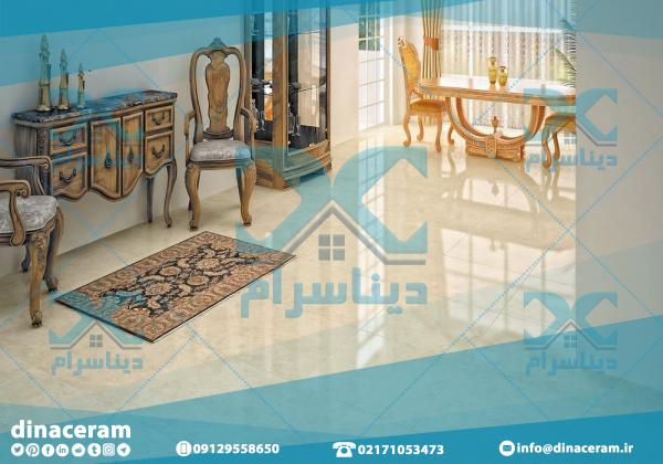 قیمت سرامیک کف لعابدار پذیرایی جدید