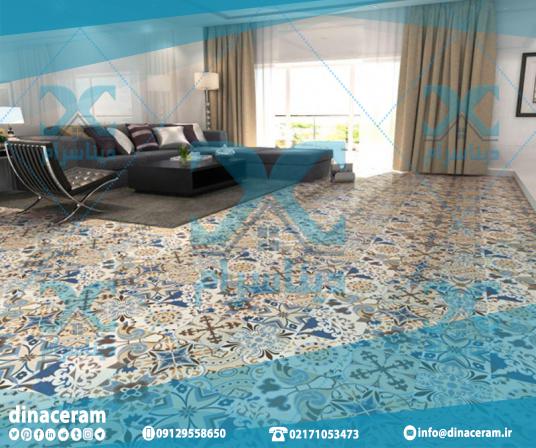 سفارش جدیدترین مدل های سرامیک کف رنگی