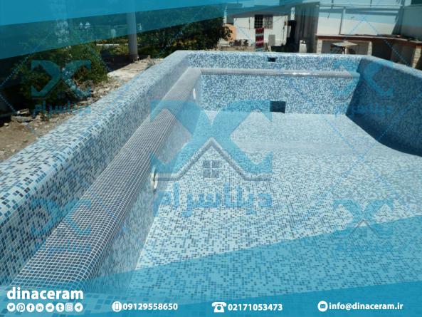 قیمت کاشی استخری شیشه ای در بازار تهران