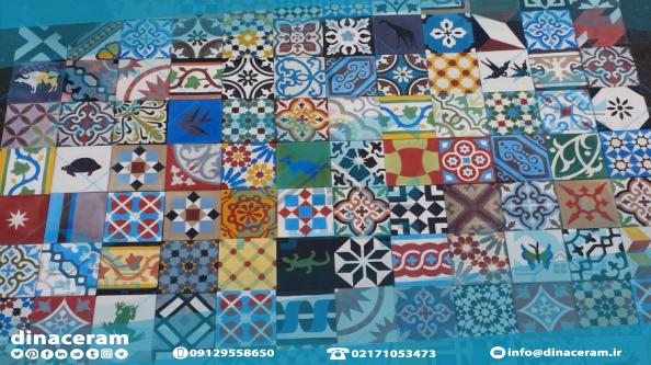 نمایشگاه فروش انواع کاشی و سرامیک زیبا و لوکس