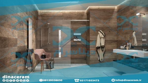 جدیدترین مدل های سرامیک طرح چوب دیواری