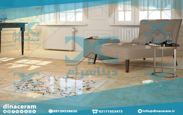 خرید سرامیک کف براق ویژه پذیرایی