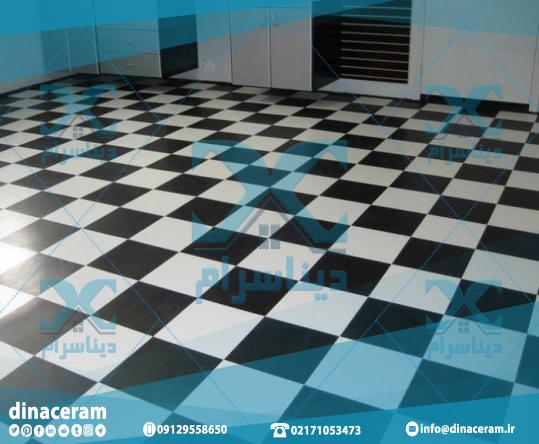 بهترین روش نصب سرامیک کف شطرنجی